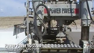 TextureCuring Machine Power Paver TC2700 [upl. by Orfinger]