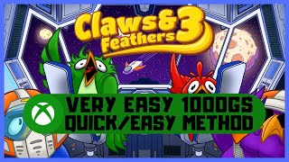 Claws amp Feathers 3 Xbox Very Easy 1000GS  QuickEasy Method [upl. by Aspa]