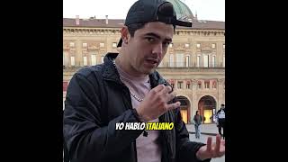 En Italia NO HABLAN ITALIANO 😱italia europa lenguas idiomas humor fyp colombia humor [upl. by Shiff]