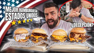 LA MEJOR HAMBURGUESA de ESTADOS UNIDOS 🍔 es un ÉXITO o una DECEPCIÓN [upl. by Sadirah]