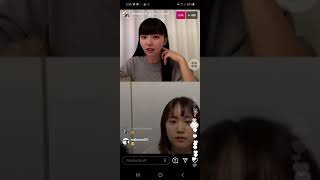 Kawaguchi Yurina IG Live with Ichika Osaki  Ryusoul Pink  Ryusoulger Ryusoulpink [upl. by Auberon336]