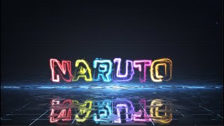 Intro Text Naruto For Edit [upl. by Nylisoj11]