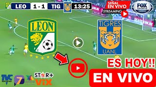 León vs Tigres EN VIVO donde ver y a que hora juega León vs Tigres Jornada 1 Liga Mx 2024 resumen [upl. by Tellford]