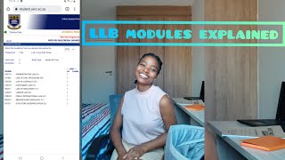 LLB Modules 1st to final year  which modules are the HARDEST  what to expect [upl. by Etteniotnna916]