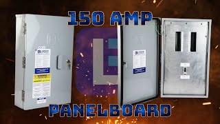 150A Power Panelboard 3PH Main Breaker Panel 18 Circuit 480Y277 18 Breaker Slots [upl. by Gil]