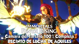 Camara del Tartaro RECINTO DE LUCHA DE AQUILES  COFRES x2 en IMMORTALS FENYX RISING [upl. by Ibbor]