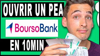 Comment Ouvrir un PEA Boursobank ex Boursorama en Moins de 10 Minutes – Guide complet [upl. by Olivia]