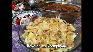 Bakalar sa krompirom Cod with potatoes [upl. by Zebapda629]