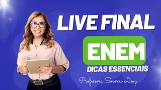 Live final ENEM Dicas essenciais [upl. by Bella]