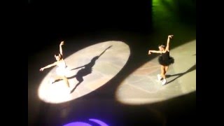 Twins preforming Black Swan on Ice [upl. by Yrakcaz]