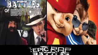 Blackbeard vs Al Capone Epic Rap Battle of History Season 3 CHIPMUNKS version [upl. by Eibbor]