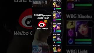 Finals D Flash vs F Flash 🔥 WBG vs T1 worlds2023 [upl. by Dorina]