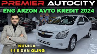 1 Martdan AVTOKREDITCHILAR SINDI PREMIER AUTO CITY Avtokredit 2024 Автокредит нархлари 2024 [upl. by Sahc164]