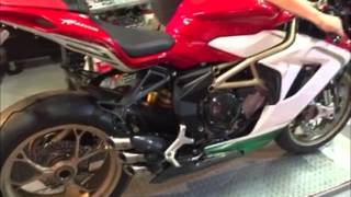 MV Agusta F3 Modification Full System Exhaust [upl. by Ettennahs906]