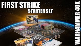 First Strike Starter Set Review  Warhammer 40K [upl. by Benni]