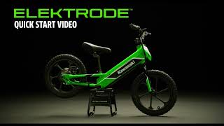 The AllNew 2023 Elektrode Electric Balance Bike  Quick Start Video [upl. by Harley]