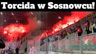 Torcida w Sosnowcu Zagłębie Sosnowiec vs Górnik Zabrze 31102023r [upl. by Llerrac584]