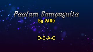 Paalam Sampaguita by YANO lyrics amp chords NO VOCALS [upl. by Gnuhn]