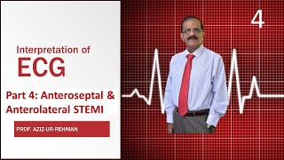 ECG Part 4 Anteroseptal amp Anterolateral STEMI final [upl. by Nylkcaj885]