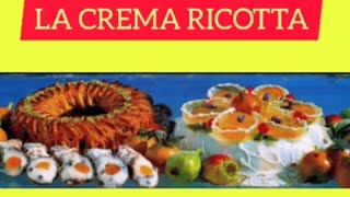 La Crema di Ricotta per i Cannoli siciliani youtubevideo [upl. by Laws894]