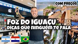 FOZ DO IGUAÇU  PR  ROTEIRO de 5 DIAS e 20 EXPERIÊNCIAS TOP com Preços [upl. by Schmitt586]