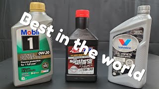 Amsoil vs Mobil1 vs Valvoline Full synthetic 5w30 [upl. by Milicent]