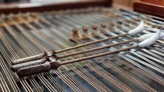 Making cimbalom mallets with Milan Dvořák etudes [upl. by Aidyn891]