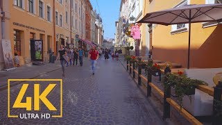 Walking Tour in 4K  Lviv Ukraine  Travel Journal [upl. by Yrailih]