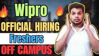 Wipro  Wells Fargo Hiring  OFF Campus Drive For 2024  2023  2022 Batch Hiring  Fresher Jobs [upl. by Durward]