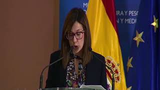 Discurso de Eva Febrero en el homenaje a Iranzo en el Ministerio de Agricultura [upl. by Avi401]