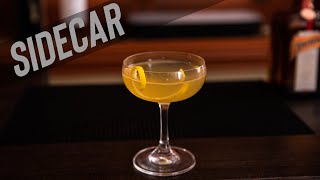 How to Make a Classic Sidecar Cocktail  Timeless Recipe [upl. by Whallon]