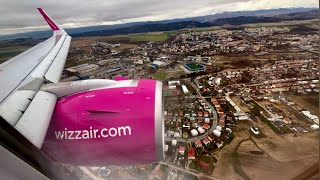 Landing at PopradTatry in a Wizz Air UK A321 NEO London Luton  Poprad Tatry 🛬 [upl. by Zoa]