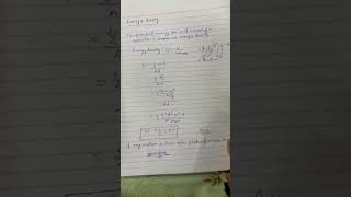 Energy Stored in Capacitor And Expression for energy densityclass 12 physics chapter 2 [upl. by Mauve553]