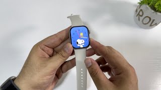 Best Apple Watch Series 10 Copy Hello Plum Unboxing English [upl. by Ramsden]