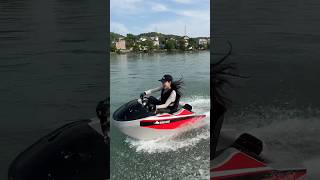 New 2024 go kart boat handles very well drifts 360 rotation [upl. by Ahsinak885]