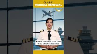 Class 1 Medical Renewal Procedure Golden Epaulettes Aviation shorts [upl. by Ayalahs]