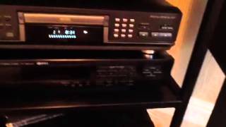 Technics CD player slpg5 [upl. by Eltrym736]