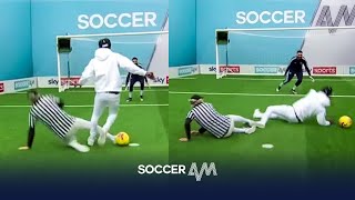 Jimmy Bullard CRUNCHES Pascal Chimbonda  Soccer AM Pro AM [upl. by Annoyi]