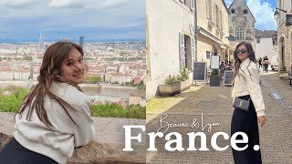 BEAUNE amp LYON VLOG  steak amp wine museum basilica NotreDame of Fourvière [upl. by Dorri]