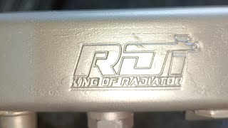 Yamaha Sniper 155 RDT BIG RADIATOR installation [upl. by Ibot]