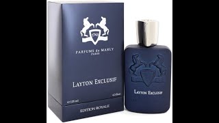 Parfums De Marly Layton Exclusif Fragrance Review 2017 [upl. by Sibell974]