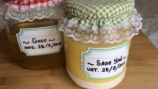 HOW TO MAKE SADE YAG  Ghee [upl. by Clough]