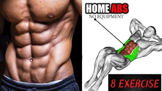 8 Pack Abs Workout At Home 💪 How To Get a 8 pack [upl. by Henig]