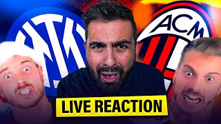 🔥 INTER  MILAN 🔥 LIVE REACTION feat STEVE ANTHONY e REDONDO [upl. by Aylatan]