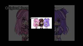 Original form vs Copied form MsKirachi KishaXDDD gacha gachaclub gachaedit copycat￼ [upl. by Ellerahc]