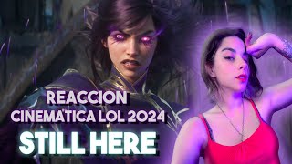 REACIONANDO A LA CINEMATICA DE LOL 2024 😍 [upl. by Sanalda]