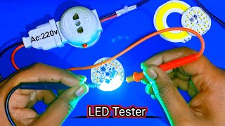 Home Made LED And Diode Tester Auto Voltage  Simple And Usefull  Lighting Tips [upl. by Rape]