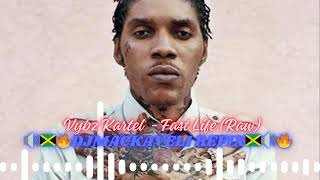 Vybz Kartel  Fast Life Raw Hip Hop 🇯🇲🔥🔊Djmackaveli Refix🔊🔥🇯🇲 [upl. by Anel]