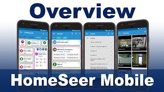 HomeSeer Mobile  Custom Dashboard Overview [upl. by Nole]