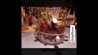 stimmungsvolle Winterdeko mit Fichtenzapfen diy tutorial winter decorating easy hack nature [upl. by Dorina986]